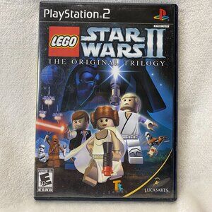 Lego Star Wars II: The Original Trilogy (PlayStation 2,2006) CIB Tested